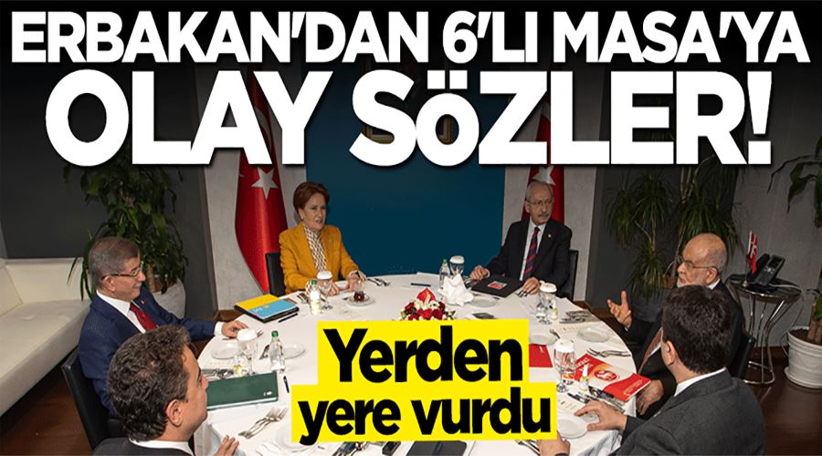 Fatih Erbakan: “Altı ayda 37 kez toplandılar ortada bir şey yok”