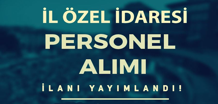 İl Özel İdaresi İlkokul Mezunu Personel Alımı İlanı Yayımlandı ( Karabük İl Özel )