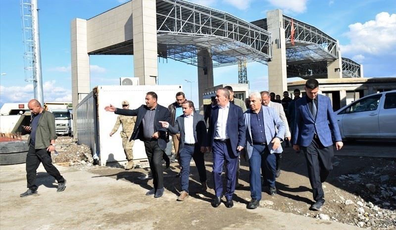 Türkgözü Sınır Kapısı’nda inşaat çalışmaları devam ediyor
