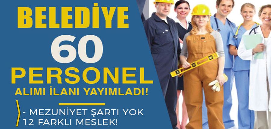 Edremit Belediyesi 60 Personel Alımı İlanı Yayımlandı!