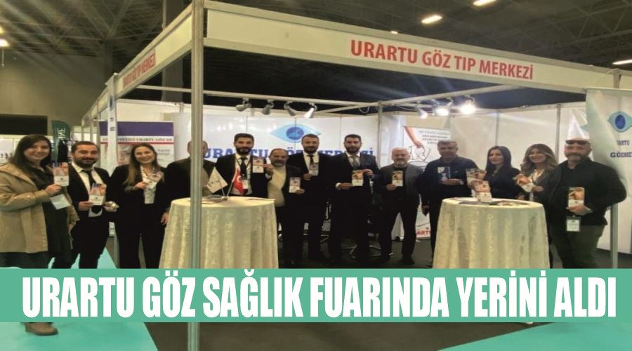 Urartu Göz Sağlık Fuarında yerini aldı