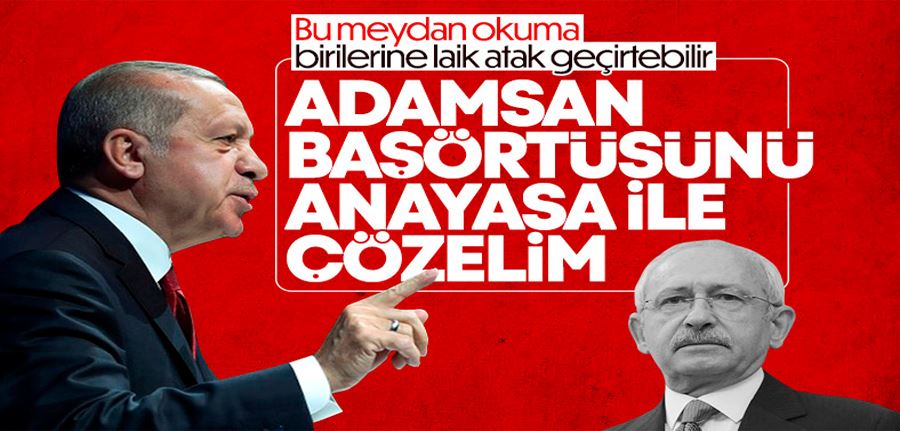  Cumhurbaşkanı Erdoğan: Çözümü anayasa düzeyinde sağlayalım