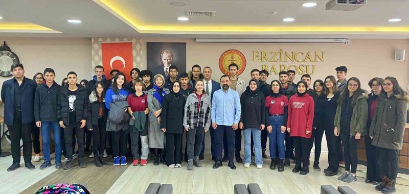 Erzincan Lisesi öğrencilerine kariyer söyleşisi
