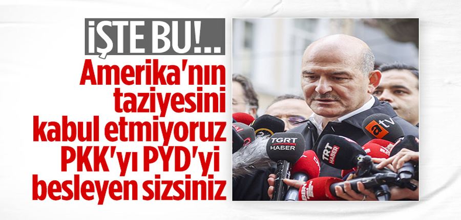 Süleyman Soylu: ABD Büyükelçiliği