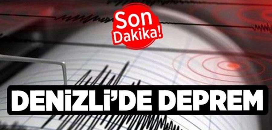 Denizli’de 3.2 şiddetinde deprem meydana geldi