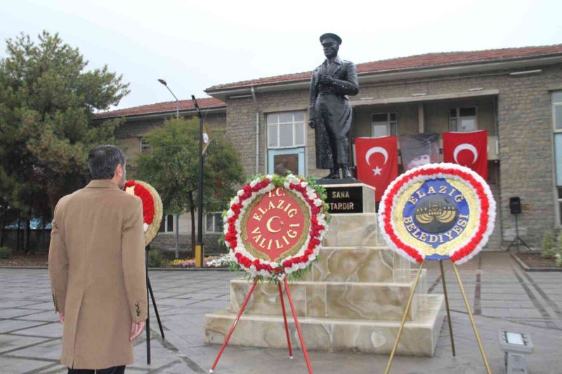 Atatürk’ün Elazığ’a gelişinin 85’inci yıl dönümü etkinliklerle anıldı
