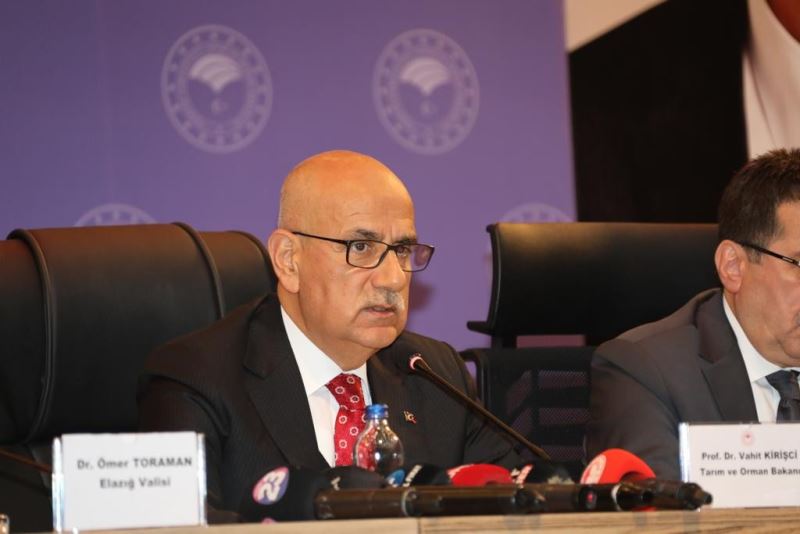 Tarım ve Orman Bakanı Kirişci: “Yeni dönemde her isteyen, istediği yere istediğini ekemeyecek dikemeyecek