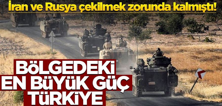 İran ve Rusya çekilmek zorunda kalmıştı! Bölgedeki en büyük güç Türkiye