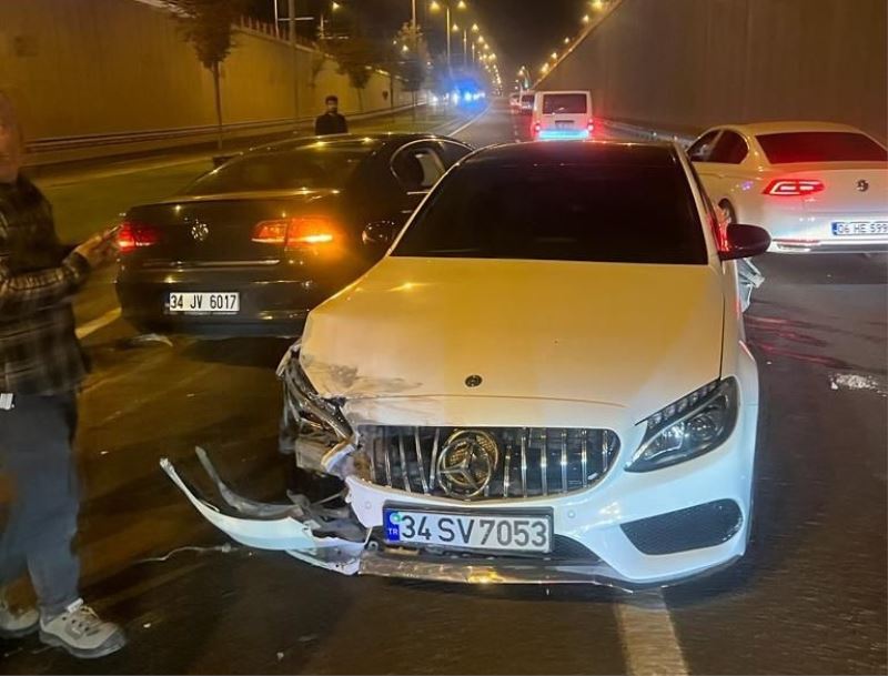 Malatya’da alt geçitte kaza: 5 yaralı

