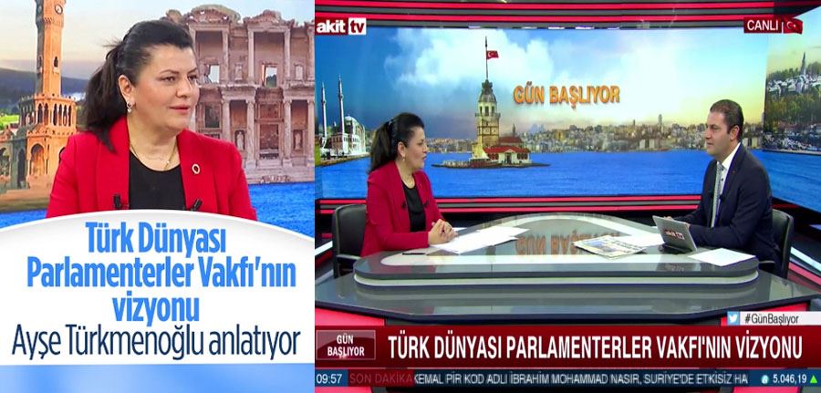 Ayşe Türkmenoğlu, Türk Dünyası Parlamenterler Vakfı