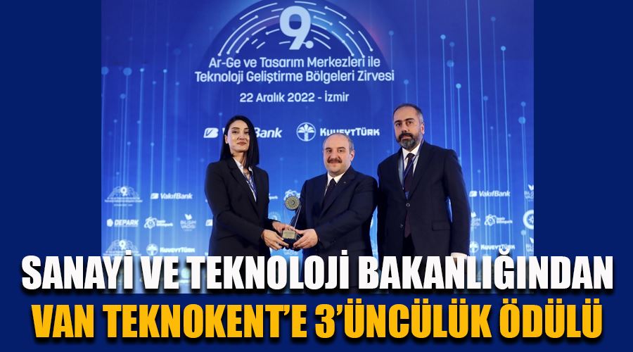 Bakanlıktan Van Teknokent’e 3