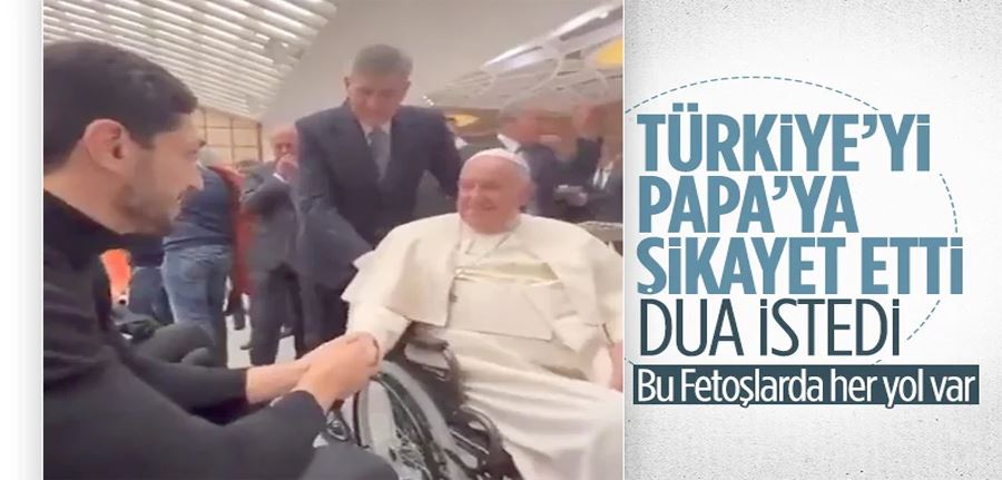 FETÖ’cü Enes Kanter, Cumhurbaşkanı Erdoğan’ı Papa’ya şikayet etti
