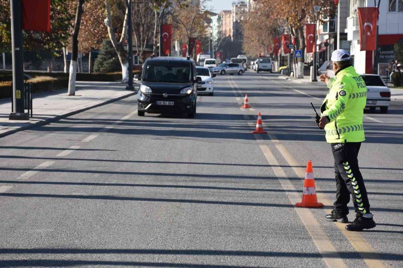 Malatya polisinden yılbaşı teyakkuzu
