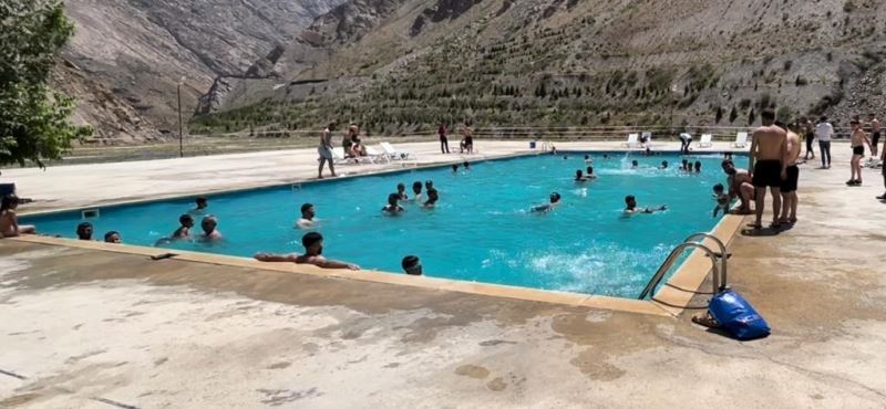 Hakkari’nin ilk tatil köyüne yoğun ilgi
