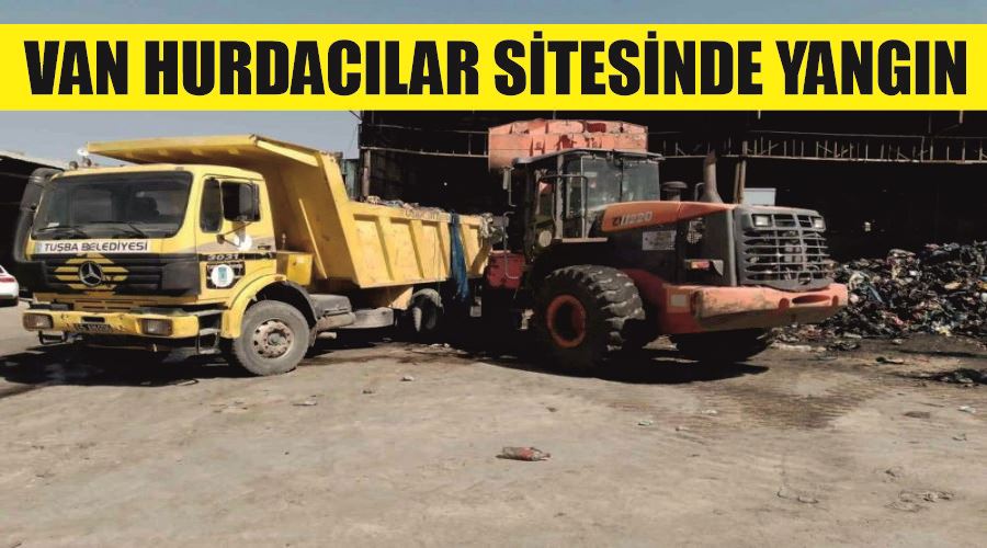 Van Hurdacılar Sitesinde yangın