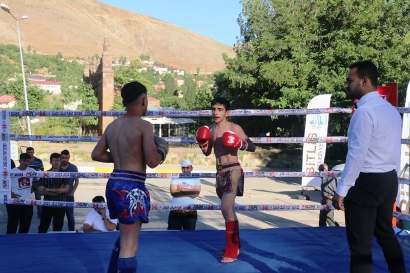 Bitlis’te Uluslararası Muay Thai maçları düzenlendi
