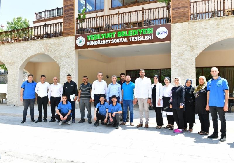 Yeşilyurt’taki sosyal tesislere yoğun ilgi
