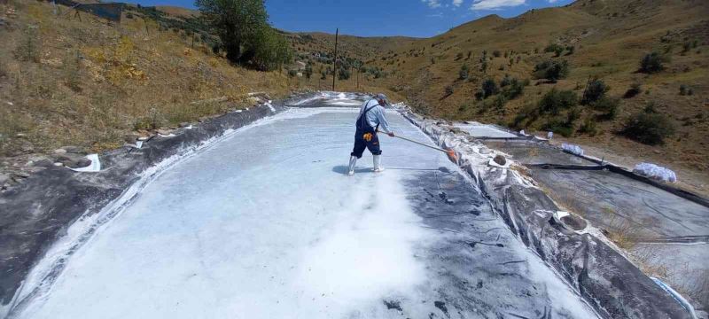 Tunceli’nin kaynak tuzları Türkiye ve dünyada rağbet görüyor
