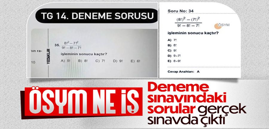 KPSS soruları deneme soruları ile aynı çıktı iddiası 