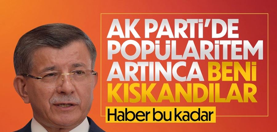 Ahmet Davutoğlu: AK Parti