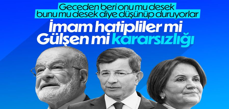 Muhalefette Gülşen