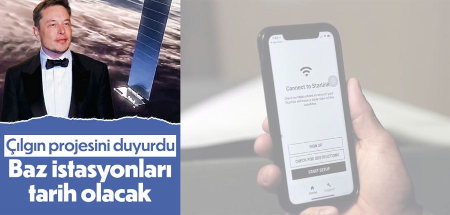 Akıllı telefonlar, Starlink internetine bağlanabilecek