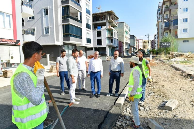 Bostanbaşı Mahallesinde çalışmalar hızlandı
