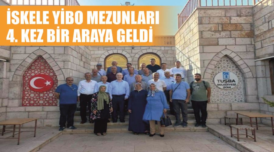 İskele YİBO mezunları 4. kez bir araya geldi