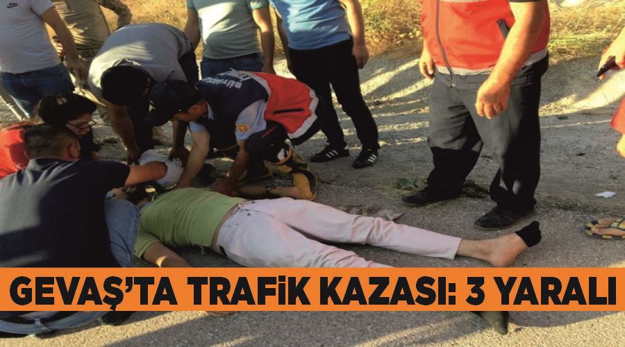 Gevaş’ta trafik kazası: 3 yaralı