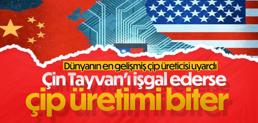 En büyük çip üreticisi TSMC: Tayvan