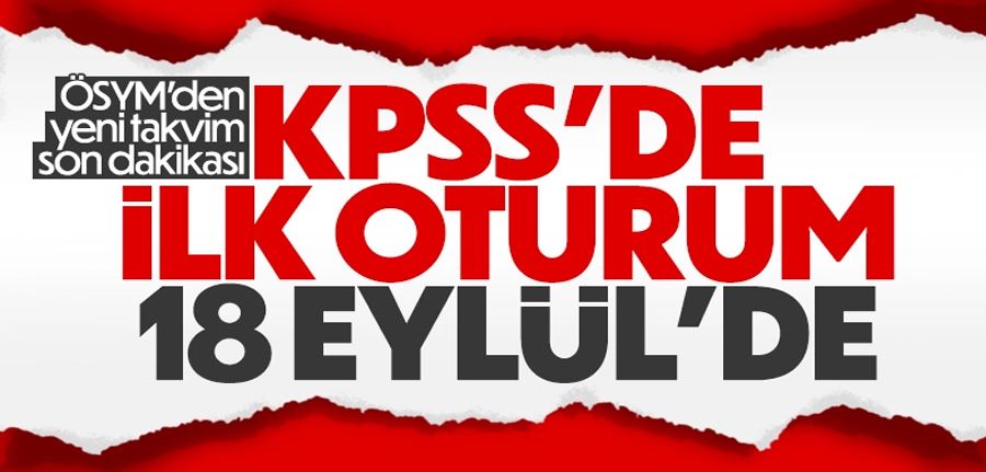 İptal edilen 2022 KPSS