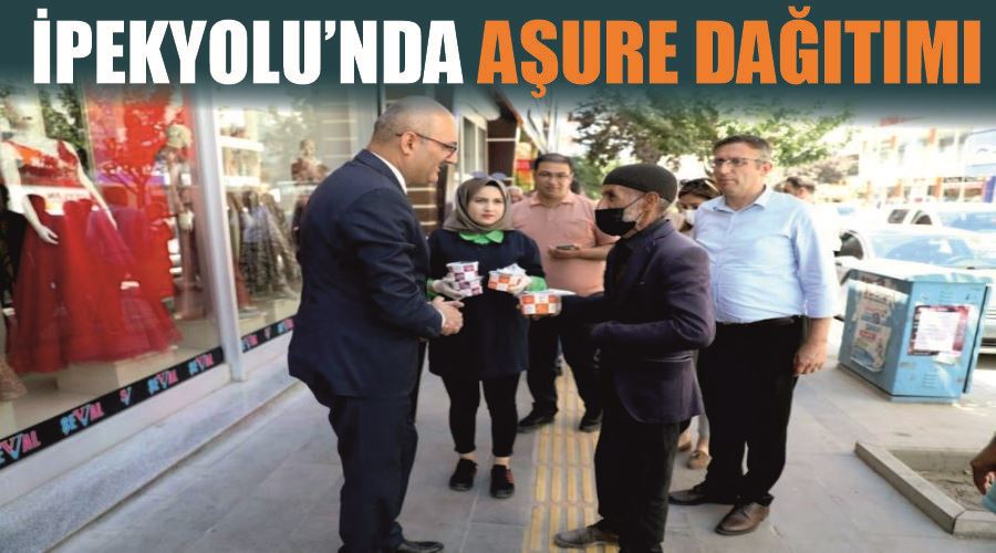 İpekyolu’nda aşure dağıtımı