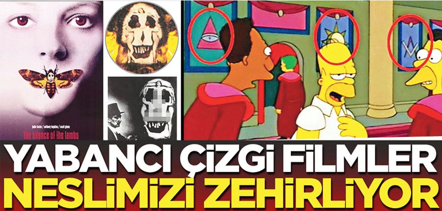 Yabancı çizgi filmler neslimizi zehirliyor