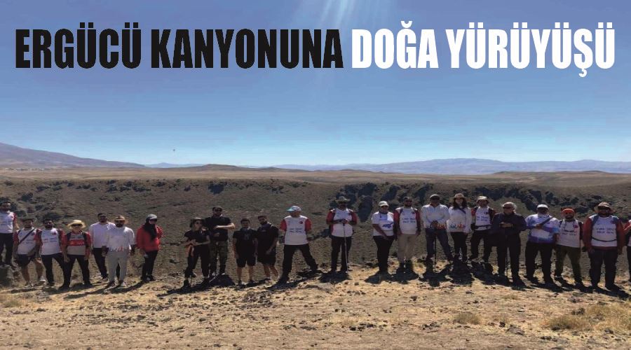 Ergücü kanyonuna doğa yürüyüşü