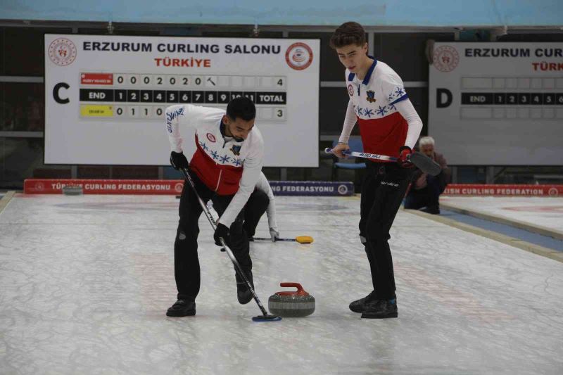 Türkiye Curling Süper Lig Finali Erzurum’da yapıldı
