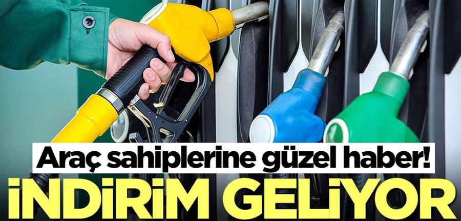 Araç sahiplerine güzel haber! Akaryakıta indirim