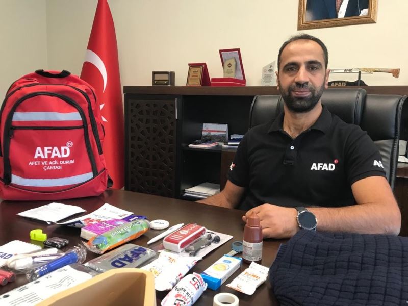 İl AFAD Müdürü Oruk, vatandaşları uyardı: 