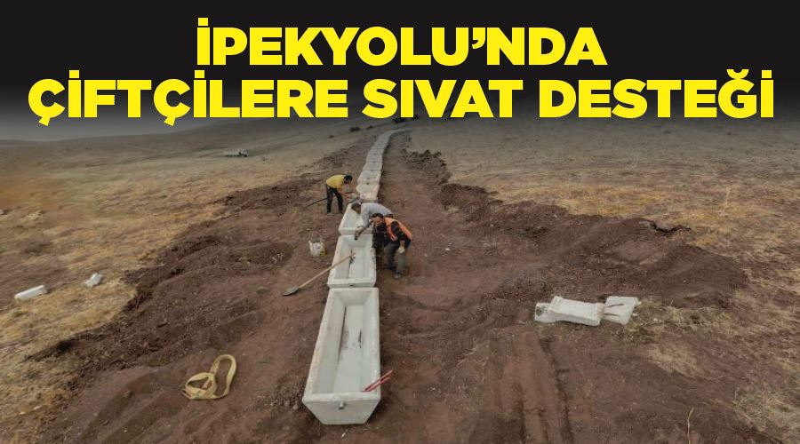 İpekyolu’nda çiftçilere sıvat desteği