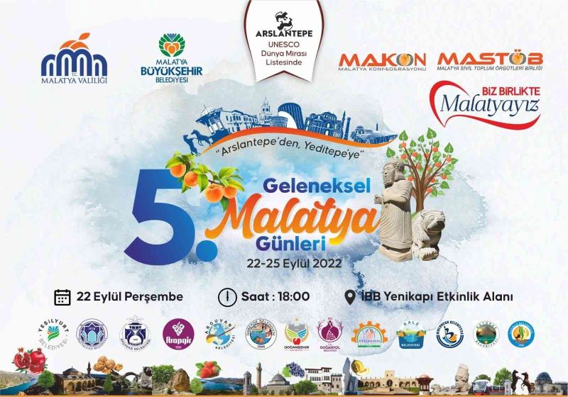 Malatya, Yenikapı’da tanıtılacak
