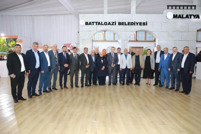 Battalgazi Belediyesi standına yoğun ilgi
