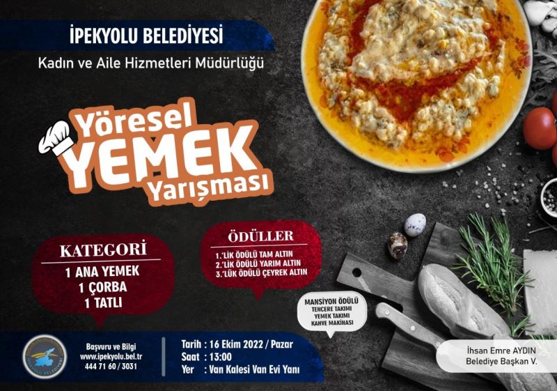 Van’da ödüllü yöresel yemek yarışması