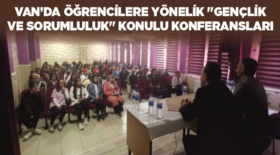 Van’da öğrencilere yönelik 