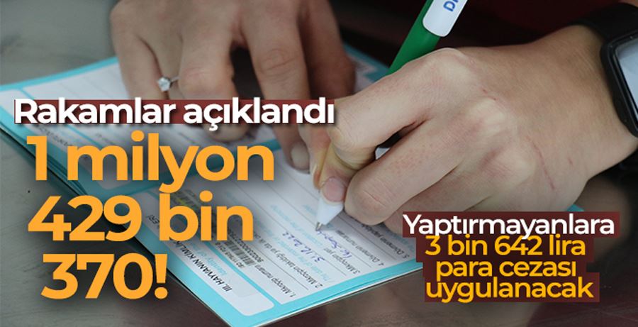 1 milyon 429 bin 370 evcil hayvan kayıt altına alındı