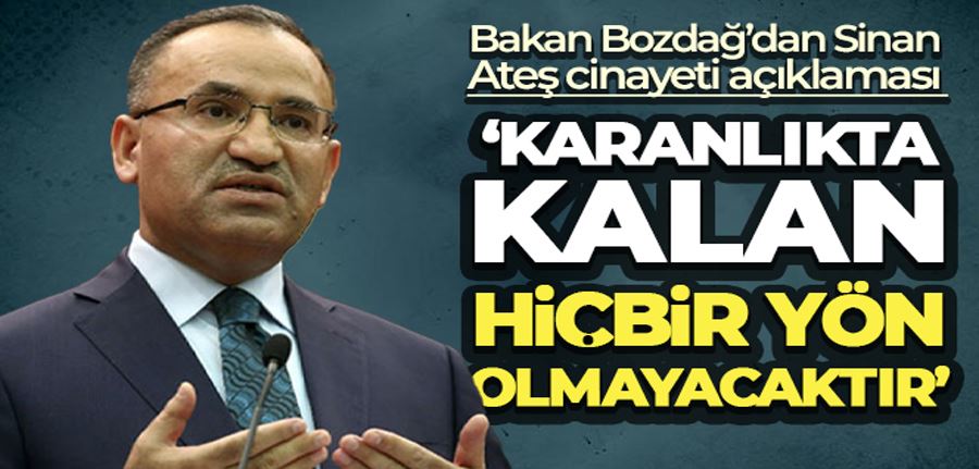 Bakan Bozdağ