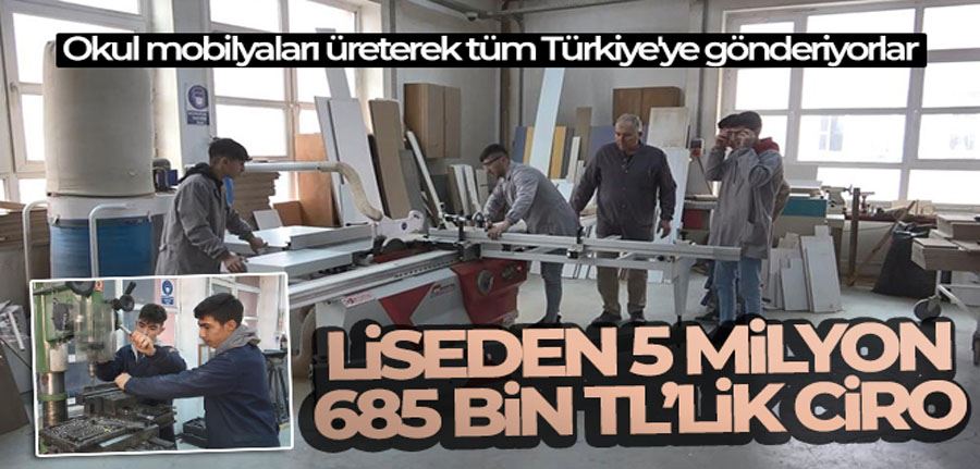 Liseden 5 milyon 685 bin TL