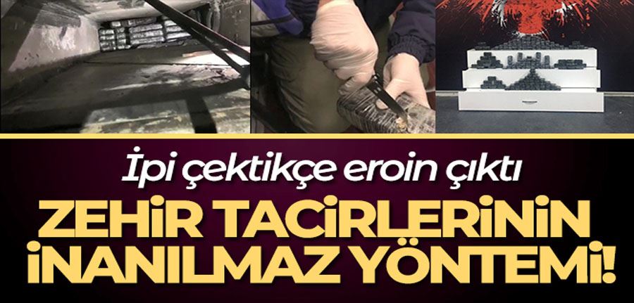 Zehir tacirlerinin inanılmaz yöntemi böyle deşifre oldu