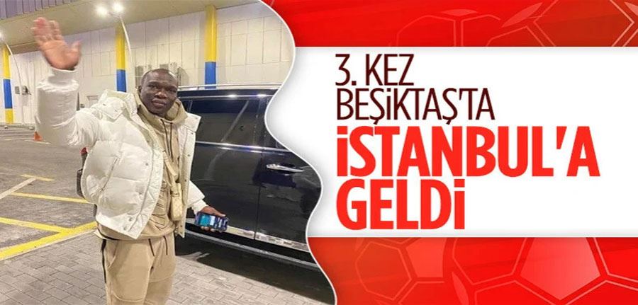 Vincent Aboubakar, Beşiktaş için İstanbul