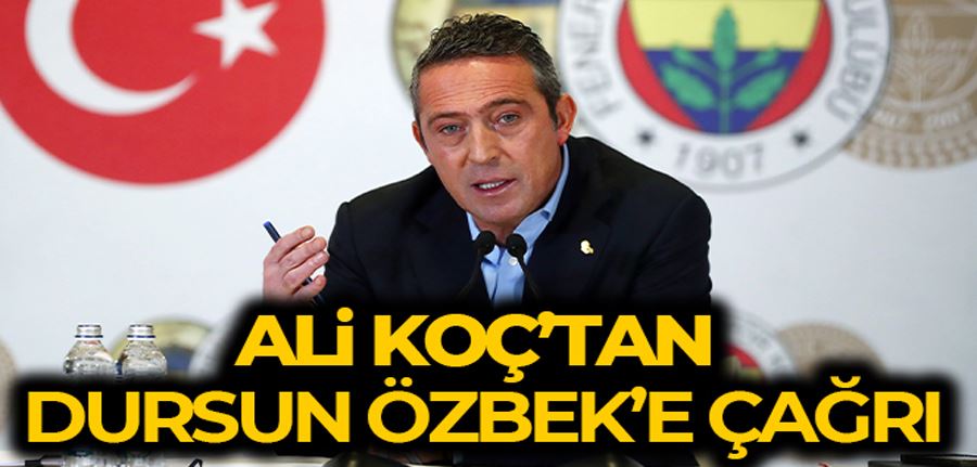 Fenerbahçe Başkanı Ali Koç