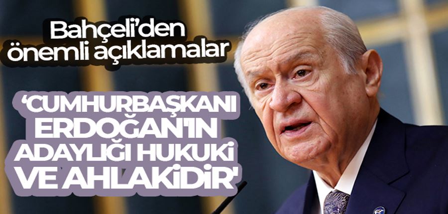 Devlet Bahçeli: 