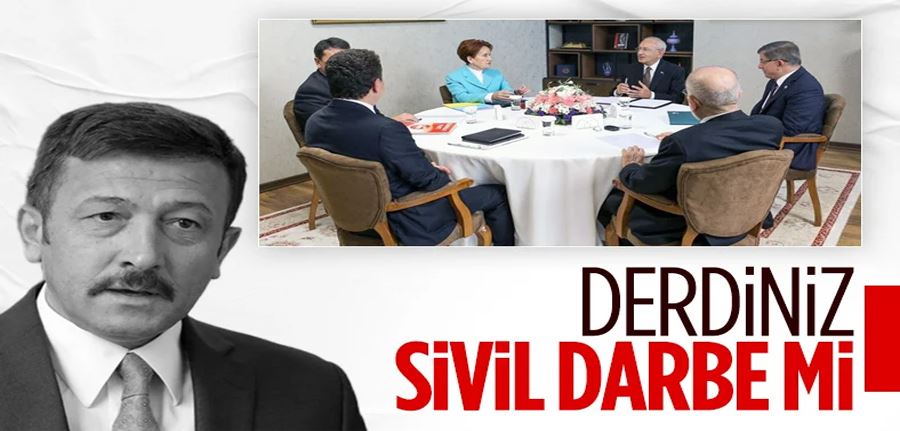 Hamza Dağ’dan altılı masaya ‘imza yetkisi’ tepkisi